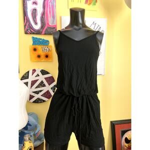 Black Cami Romper